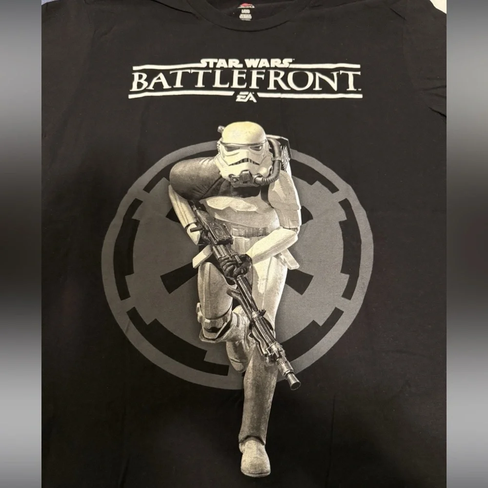 *New* Star Wars Battlefront Convention Exclusive T-shirt – black - Picture 1 of 7